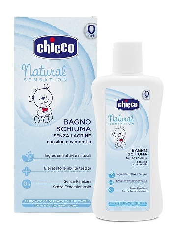 CHICCO BAGNOSCHIUMA NATURAL SENSATION 500 ML - farmasconti.eu