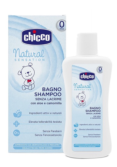 CHICCO BAGNO SHAMPOO NATURAL SENSATION 200 ML - farmasconti.eu