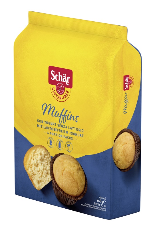 SCHAR MUFFINS SENZA LATTOSIO 4 PORZIONI DA 65 G - farmasconti.eu
