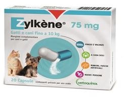 ZYLKENE CANI E GATTI FINO A 10KG 20 CAPSULE 75 MG - farmasconti.eu