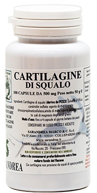 CARTILAGINE DI SQUALO 100 CAPSULE - farmasconti.eu