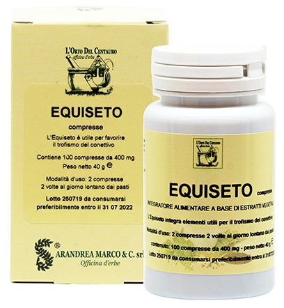 EQUISETO 400 MACERATO GLICERICO 100  COMPRESSE - farmasconti.eu