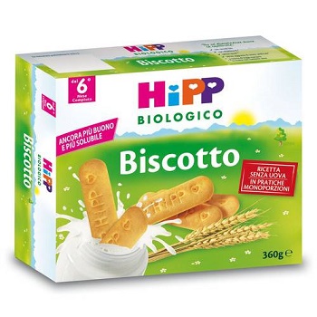 HIPP BIO BISCOTTO SOLUBILE 360 G - farmasconti.eu