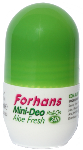 FORHANS MINI DEO ALOE FRESH 20 ML - farmasconti.eu