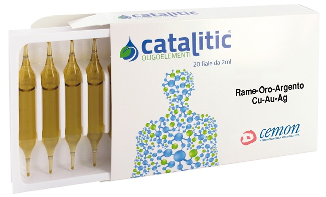 CATALITIC OLIGOELEMENTI RAME ORO ARGENTO CU-AU-AG 20 AMPOLLE - farmasconti.eu