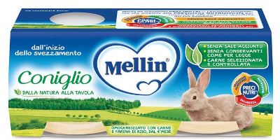 MELLIN OMOGENEIZZATO CONIGLIO 2 X 80 G - farmasconti.eu