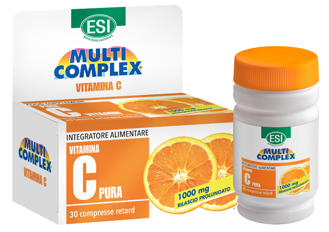ESI MULTICOMPLEX VITAMINA C PURA 1000 MG RETARD 30 COMPRESSE - farmasconti.eu