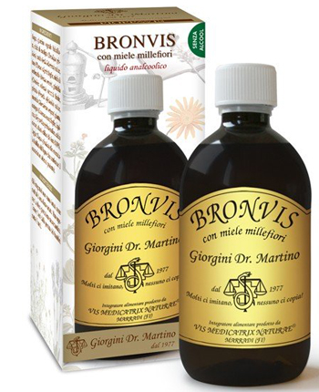 BRONVIS CON MIELE MILLEFIORI 500 ML - farmasconti.eu