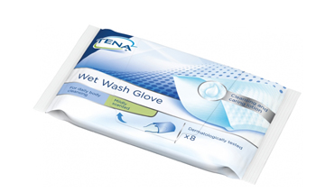 TENA WET WASH GLOVE GUANTO DETERGENTE UMIDIFICATO 8 PEZZI - farmasconti.eu