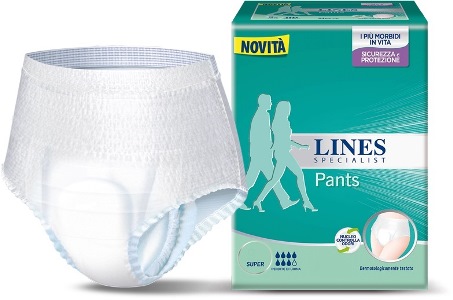 LINES SPECIALIST PANTS SUPER L A MUTANDINA 12 PEZZI FARMA - farmasconti.eu