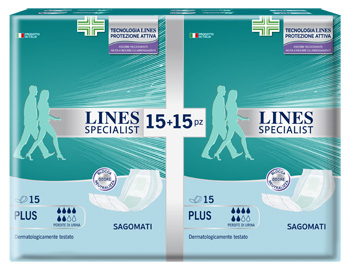 LINES SPECIALIST SAGOMATO PLUS X 30 FARMA - farmasconti.eu
