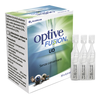 OPTIVE FUSION UD SOLUZIONE OFTALMICA STERILE 30 FLACONCINI MONODOSE 0,4 ML - farmasconti.eu