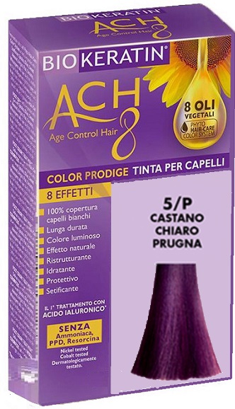 BIOKERATIN ACH8 COLOR PRODIGE 5/P CASTANO CHIARO PRUGNA - farmasconti.eu