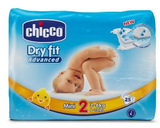 CH DRY FIT ADVANCE MINI 25 PEZZI - farmasconti.eu