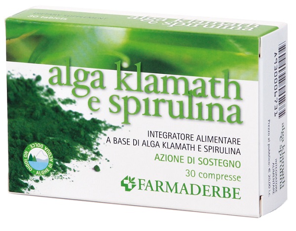 ALGA KLAMATH E SPIRULINA 30 COMPRESSE - farmasconti.eu