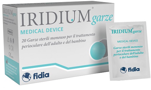IRIDIUM GARZA OCULARE MEDICATA IN TESSUTO NON TESSUTO 20 PEZZI - farmasconti.eu