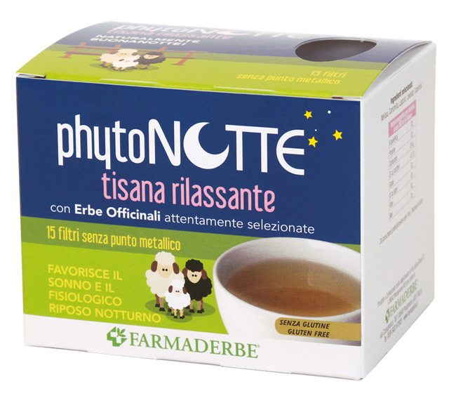 PHYTO NOTTE TISANA RILASSANTE 15 FILTRI DA 18 G - farmasconti.eu