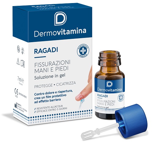 DERMOVITAMINA RAGADI GEL MANI E PIEDI 7 ML - farmasconti.eu