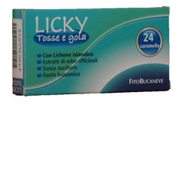 LICKY CARAMELLE ADULTI PER TOSSE E GOLA SENZA ZUCCHERO 70 G - farmasconti.eu