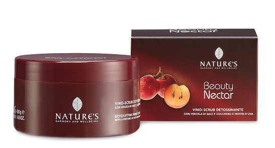 NATURE'S BEAUTY NECTAR VINO SCRUB CORPO DETOSSIFICANTE 420 ML - farmasconti.eu