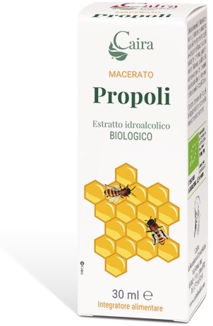 CAIRA PROPOLI MACERATO IDROALCOLICO BIO GOCCE 30 ML - farmasconti.eu