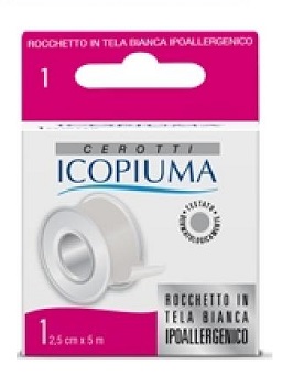 ICOPIUMA CEROTTO IN ROCCHETTO BIANCO 2,5X500 CM - farmasconti.eu