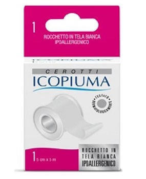 ICOPIUMA CEROTTO IN ROCCHETTO BIANCO CM 5X500 CM - farmasconti.eu