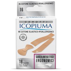 ICOPIUMA CEROTTO ELASTICO ERGONOMICO 16 PEZZI - farmasconti.eu