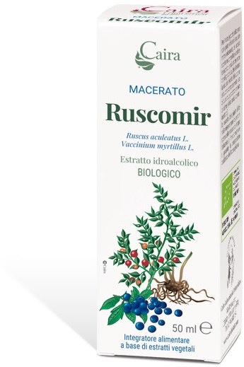 CAIRA RUSCOMIR MACERATO IDROALCOLICO BIO GOCCE 50 ML - farmasconti.eu