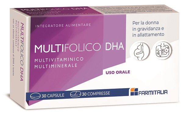 MULTIFOLICO DHA 30 CAPSULE + 30 COMPRESSE - farmasconti.eu