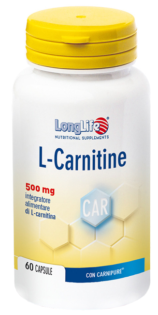 LONGLIFE L-CARNITINE 60 CAPSULE DI GELATINA DA 960 MG - farmasconti.eu
