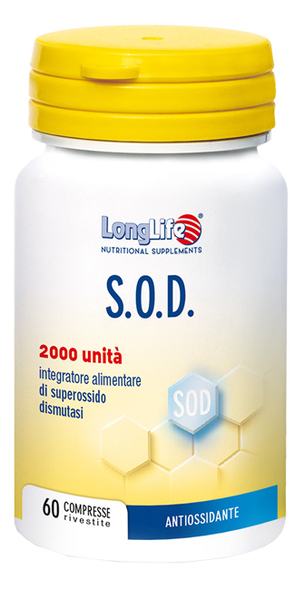 LONGLIFE SOD 2000 60 COMPRESSE RIVESTITE - farmasconti.eu
