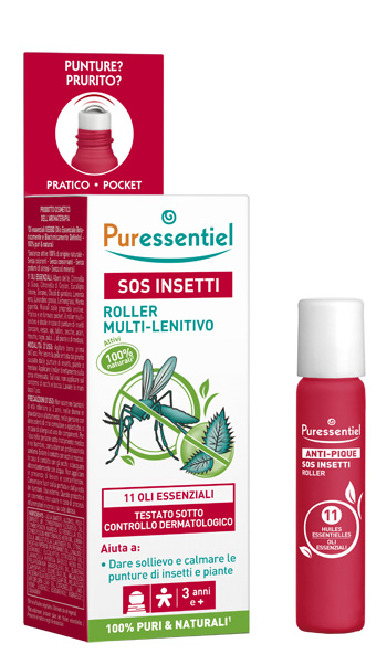 PURESSENTIEL ROLL LENITIVO INSETTI 5 ML - farmasconti.eu