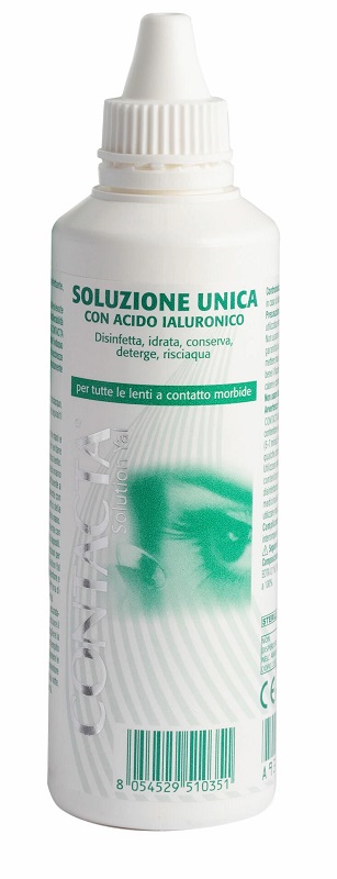 SOLUZIONE OCULARE CON ACIDO IALURONICO CONTACTA 100 ML MARCHIO CE - farmasconti.eu
