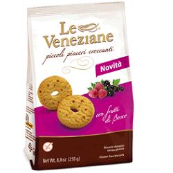 LE VENEZIANE BISCOTTI FRUTTI DI BOSCO 250 G - farmasconti.eu