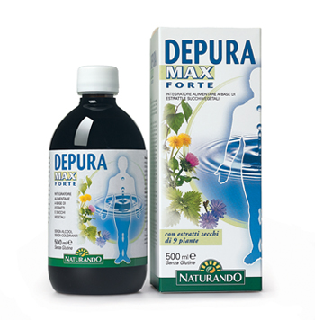 DEPURA MAX FORTE 500 ML - farmasconti.eu