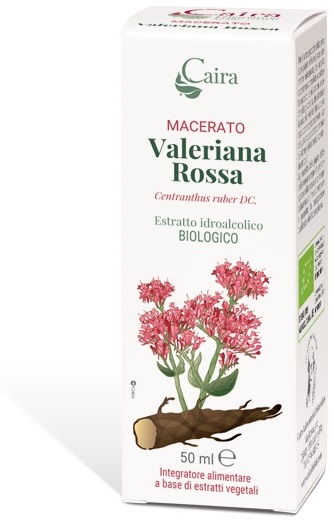 CAIRA VALERIANA ROSSA MACERATO IDROALCOLICO BIO GOCCE 50 ML - farmasconti.eu
