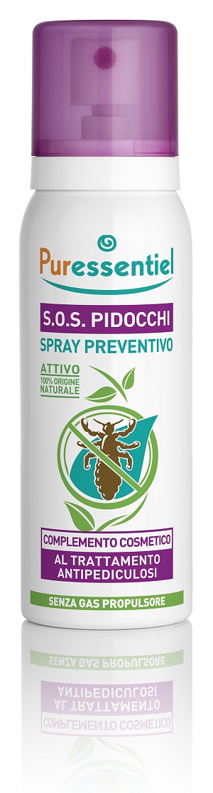 PURESSENTIEL SOS PIDOCCHI SPRAY PREVENTIVO 75 ML - farmasconti.eu