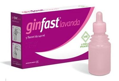 LAVANDA VAGINALE GINFAST CONFEZIONE DA 5 FLACONCINI DA 140ML - farmasconti.eu