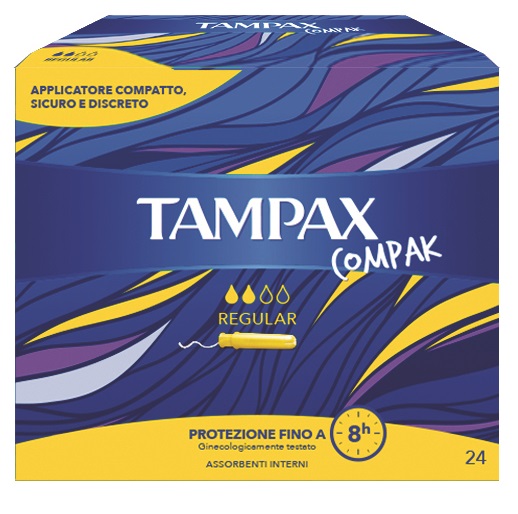 TAMPAX COMPAX REGULAR 24 PEZZI - farmasconti.eu