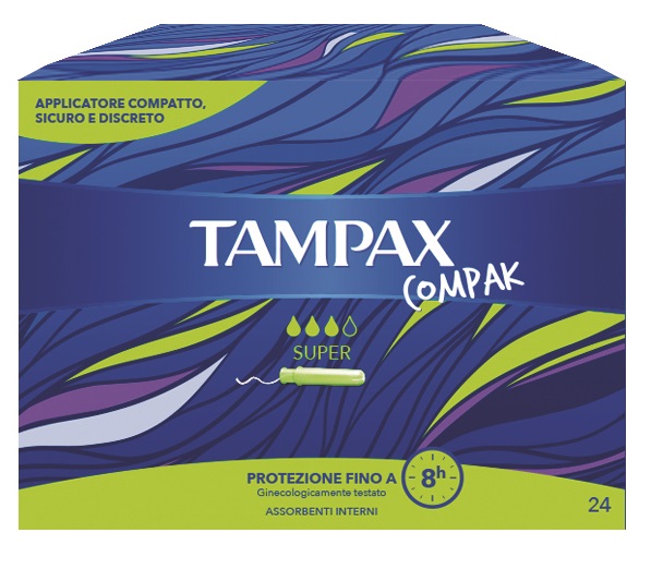 TAMPAX COMPAK SUPER 24 PEZZI - farmasconti.eu