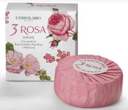 3 ROSA SAPONE PROFUMATO 100 G - farmasconti.eu