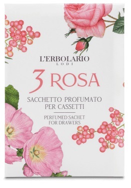 3 ROSA SACCHETTO PROFUMATO PER CASSETTI - farmasconti.eu