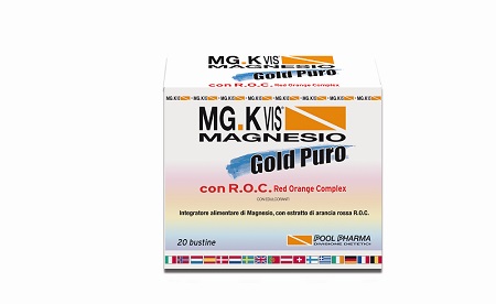 MGK VIS MAGNESIO GOLD PURO 20 BUSTE - farmasconti.eu