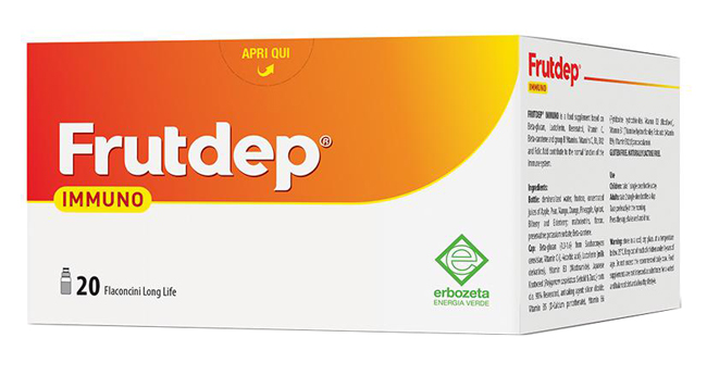 FRUTDEP IMMUNO 20 FLACONCINI 10 ML - farmasconti.eu