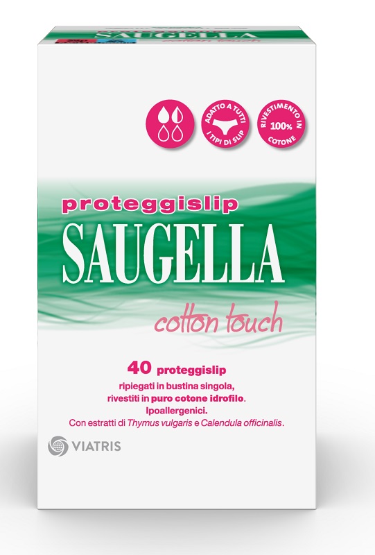 SAUGELLA ASSORBENTI COTTON TOUCH PROTEGGISLIP 40 PEZZI - farmasconti.eu