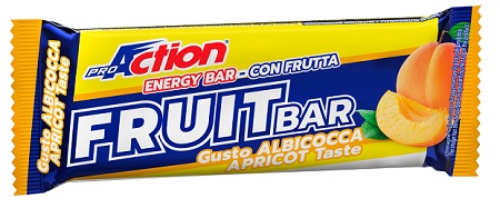PROACTION FRUIT BAR BARRETTA ENERGETICA ALL'ALBICOCCA 40 G - farmasconti.eu