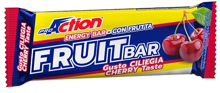PROACTION FRUIT BAR BARRETTA ENERGETICA ALLA CILIEGIA 40 G - farmasconti.eu
