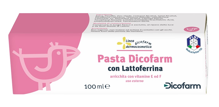DICOFARM PASTA CON LATTOFERRINA PELLI DELICATE 100 ML - farmasconti.eu