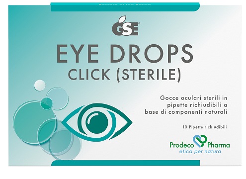 GSE EYE DROPS CLICK GOCCE OCULARI 10 PIPETTE 0,5 ML - farmasconti.eu